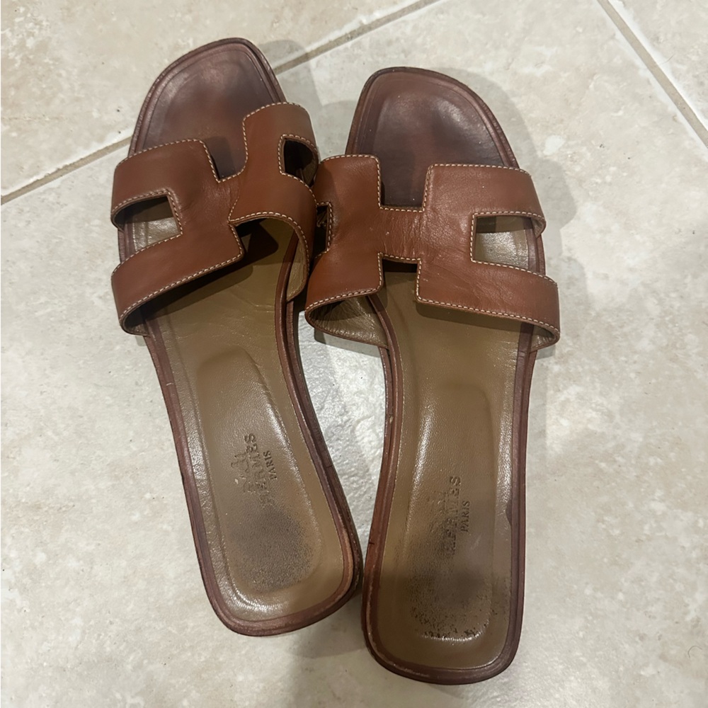 Hermes Oran sandals
